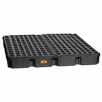 CONDOR Drum Spill Containment Platform 60.5 gal, 45YZ84