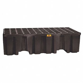 CONDOR Drum Spill Containment Pallet 4000 lb., 45YZ92