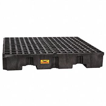 CONDOR Drum Spill Containment Pallet 8000 lb., 45YZ94