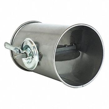 NORDFAB Butterfly Valve 16 Duct Size, 45ZA59