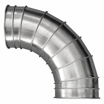 NORDFAB 45 Degree Elbow 7 Duct Size, 45ZA84
