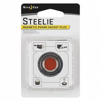 NITE IZE Cell Phone Socket Black, 460K20