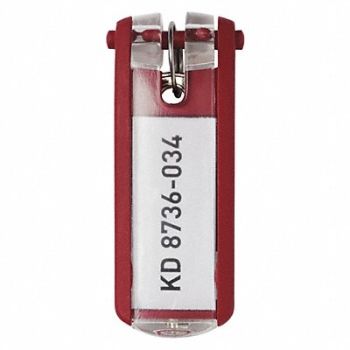 DURABLE Key Tags 2-3/4 H 1 W PK6, 461N51