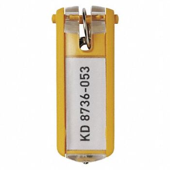 DURABLE Key Tags 2-3/4 H 1 W PK6, 461N52