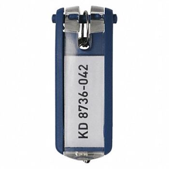 DURABLE Key Tags 2-3/4 H 1 W PK6, 461N53