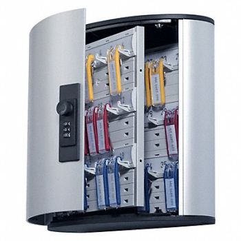 DURABLE Key Box 11 H 36 Units Capacity, 461N55