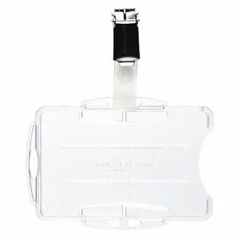 DURABLE ID Badge Holder 2-3/4 L Dual PK25, 461N85