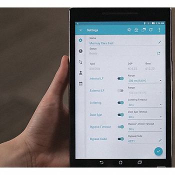 STANLEY WANDERGUARD Tablet Black 10 H, 462C92