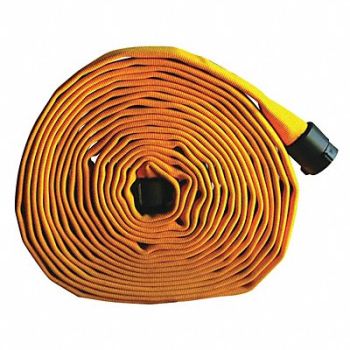 JAFLINE HD Fire Hose 50 ft Yellow Polyester, 462F02