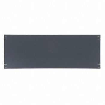VIDEO MOUNT PRODUCTS Blank Panel For 8 Rack Units Black, 462P72