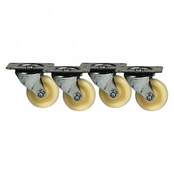 VIDEO MOUNT PRODUCTS Caster For Mfr No ER1 ER148 ER184 PK4, 462P73