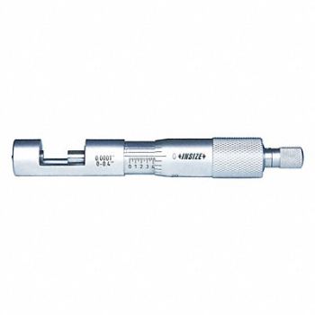 INSIZE Wire Micrometer Flat Anvil Mechanical, 462V48