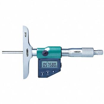 INSIZE Electronic Depth Micrometer 4 L Base, 462V90