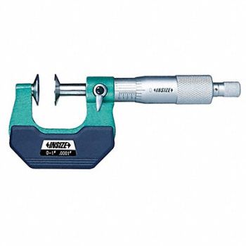 INSIZE Disk Micrometer Ratchet Thimble, 462X49