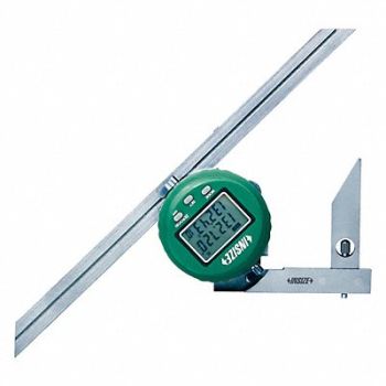 INSIZE Digital Bevel Protractor Acc +/-5 min, 462X96