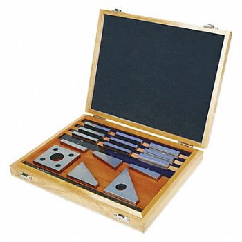 INSIZE Angle Gage Block Set Steel, 462Y07