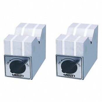 INSIZE Magnetic V-Block Set V Block Shape Steel, 463C41