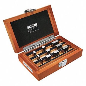 INSIZE Micrometer Gage Block Set AS-1 Grade, 463C73