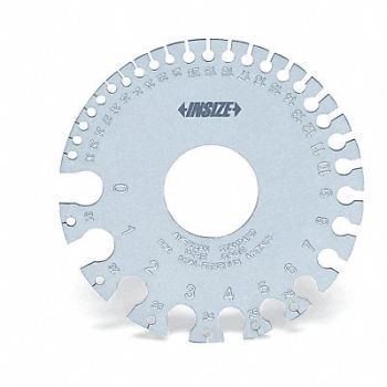 INSIZE Sheet Metal Thick Gauge Out Dia 3-1/4, 463D45