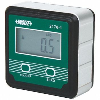 INSIZE Electronic Level 1-7/64 W 2-23/64 L, 463D96