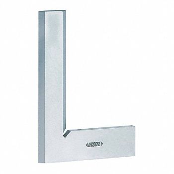 INSIZE 90 Deg Beveled-Edge Pre Steel Square SS, 463G72