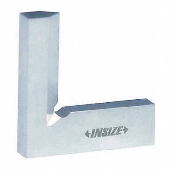 INSIZE 90 Deg Toolmakers Pre Steel Square SS, 463G99