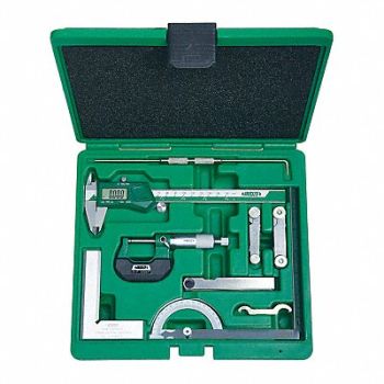 INSIZE Precision Meas.Tool Kit Digital Caliper, 463J54