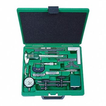 INSIZE Precision Meas.Tool Kit Digital Caliper, 463J55