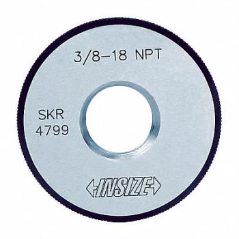 INSIZE Pipe Thread Ring Gauge Dim Type Inch, 463N48