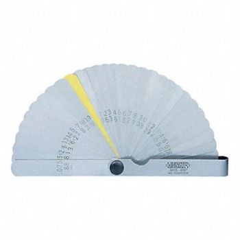 INSIZE Feeler Gauge Set Dimension Type /Metric, 463T14