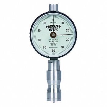 INSIZE Handheld Analog Durometer Shore A Scale, 463T31