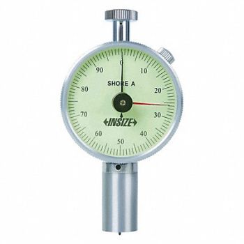 INSIZE Handheld Analog Durometer Shore A Scale, 463T35