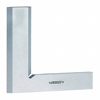 INSIZE 90 Deg Beveled-Edge Pre Steel Square SS, 463T77