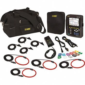 AEMC INSTRUMENTS Power Quality Analyzer Max Watts 9999kW, 463T95
