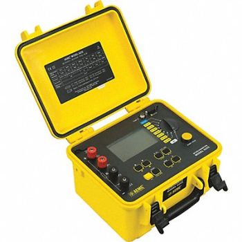 AEMC INSTRUMENTS Micro Ohmmeter 2500 ohm Max Backlit LCD, 463T96