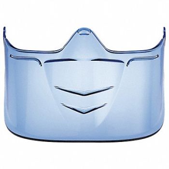 BOLLE SAFETY Visor Blue Polycarbonate For Goggles, 464D59