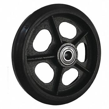 GRAINGER APPROVED Wheel For Hand Truck Fits Dayton, 464D94