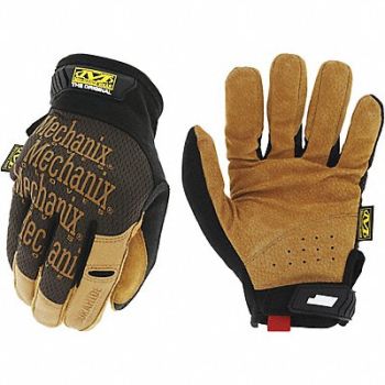 MECHANIX WEAR Mechanics Gloves Brown 9 PR, 464F27