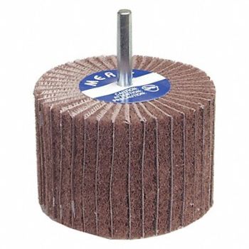 MERIT Flap Wheel 4 in Dia 2 in W 120 Grit, 464P80