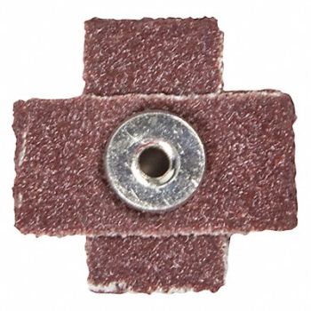 MERIT Cross Pad 1 in W 1 in L P80 Grit, 464R06