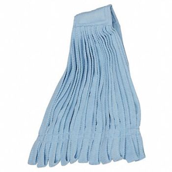 ABILITY ONE Mop Head Blue Microfiber, 465X01
