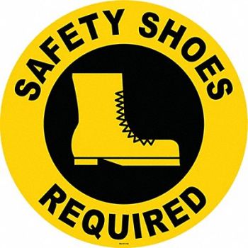 STRANCO INC Anti-Slip Floor Sign 17 in x 17 in Vinyl, 467F40