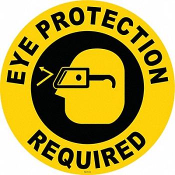 STRANCO INC Anti-Slip Floor Sign 17 in x 17 in Vinyl, 467F42