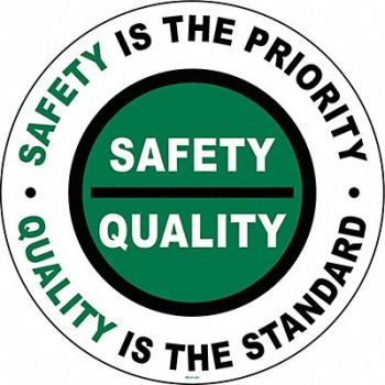 STRANCO INC Anti-Slip Floor Sign 17 in x 17 in Vinyl, 467F49