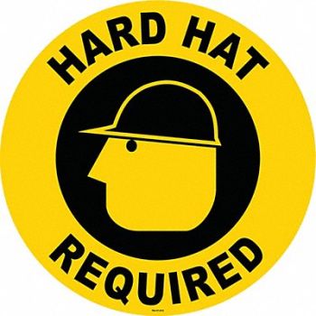 STRANCO INC Anti-Slip Floor Sign 17 in x 17 in Vinyl, 467F77