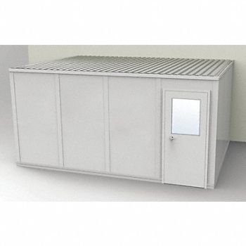 PORTA-FAB Modular In-Plant Office 12 ftx8 ftx16 ft, 467J31