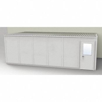 PORTA-FAB Modular In-Plant Office 12 ftx8 ftx24 ft, 467J35