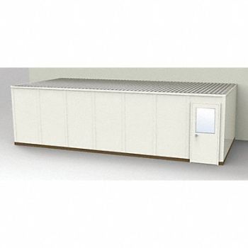 PORTA-FAB Modular In-Plant Office 12 ftx8 ftx28 ft, 467J36