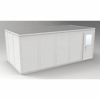 PORTA-FAB Modular In-Plant Office 10 ftx8 ftx20 ft, 467J57