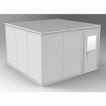 PORTA-FAB Modular In-Plant Office 12 ftx8 ftx12 ft, 467J59